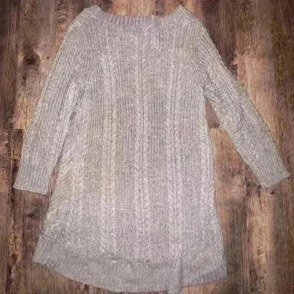 New York and Company tan and gold sweater - Picture 5 of 5